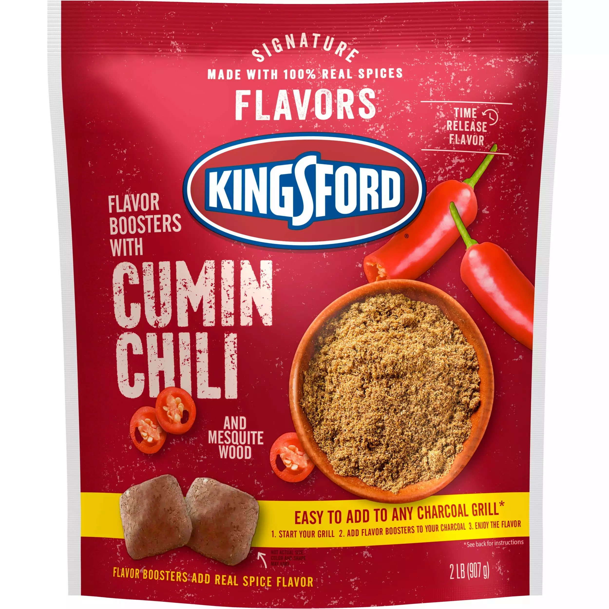 Kingsford Flavor Boosters Cumin Chili and Mesquite 2 lb BBQ 1