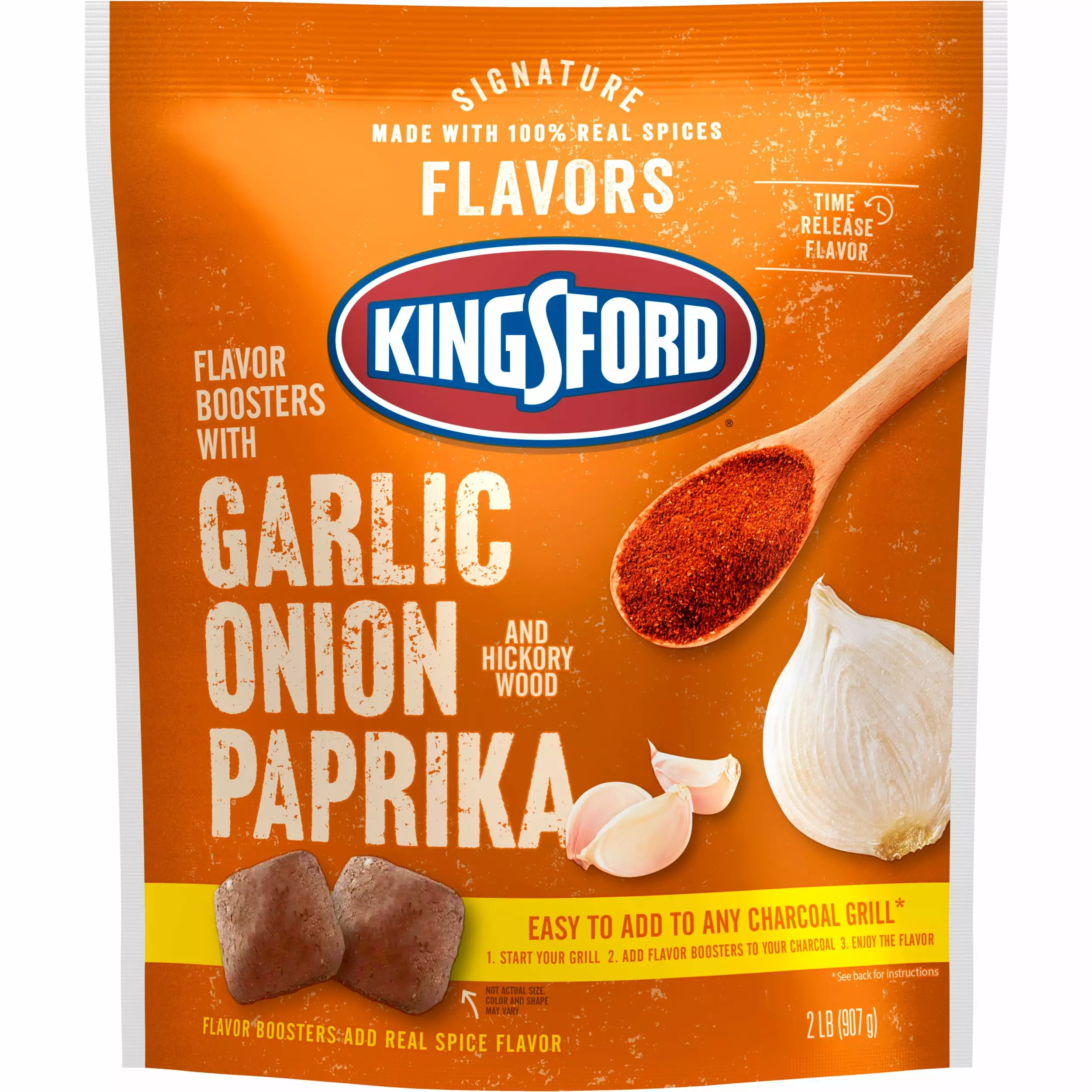 Kingsford Flavor Boosters Garlic Onion and Paprika 2 lb BBQ 1