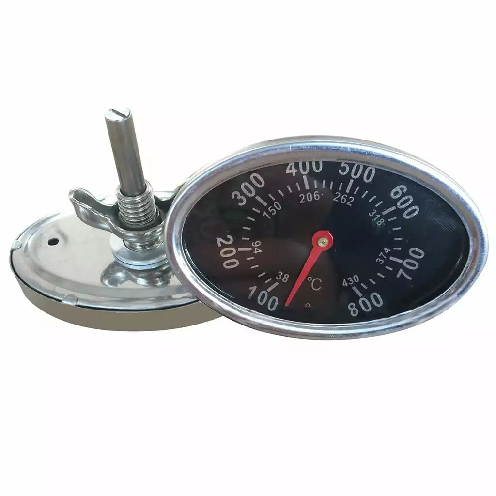 Kiplyki Wholesale 800H Oval BBQ Pit Smoker Grill Milk Coffee Thermometer Dial Gauge