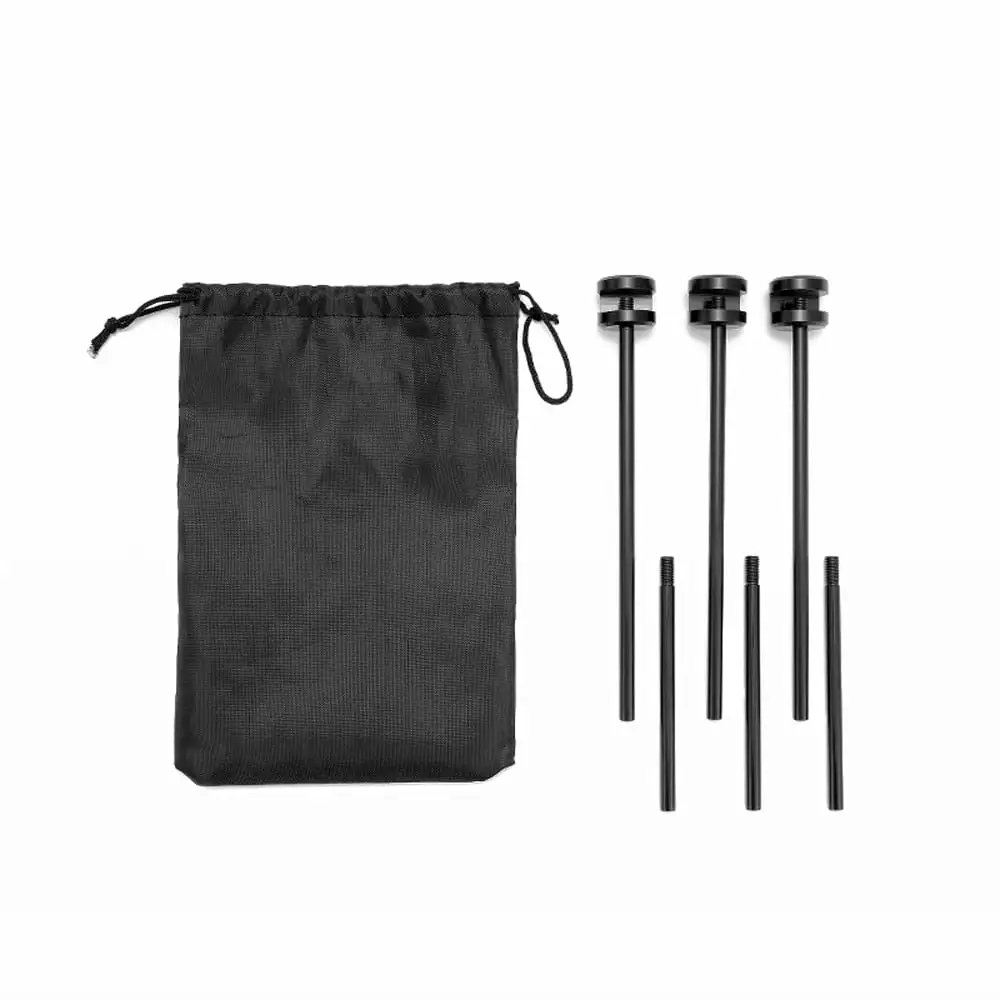 Tomshoo Detachable Grill Pan Stand Prevents Slipping Accessible BBQ Tool Outdoor Cooking With