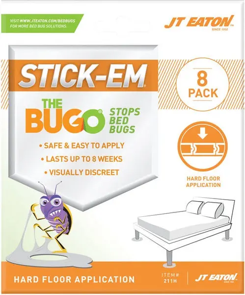 JT Eaton 211H STICK-EM BUGO Hard Floor Bed Bug Trap