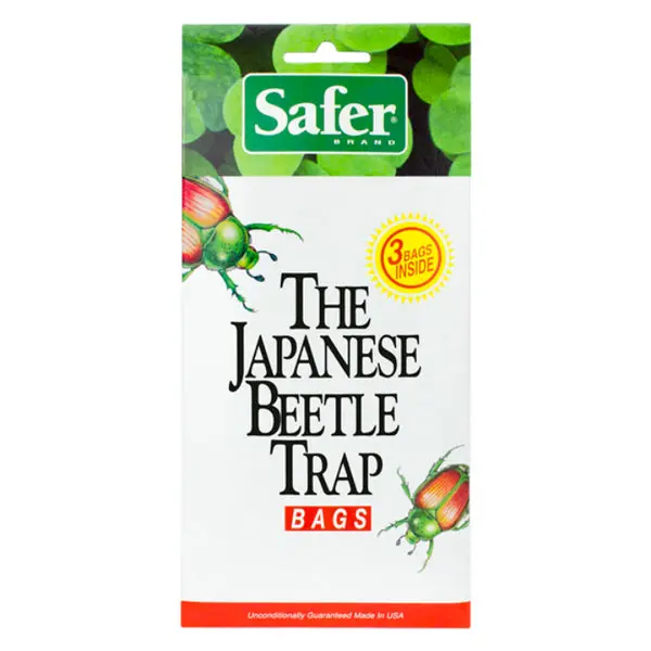Safer 00102 Japanese Beetle Trap Replacement Bags 3-Pack