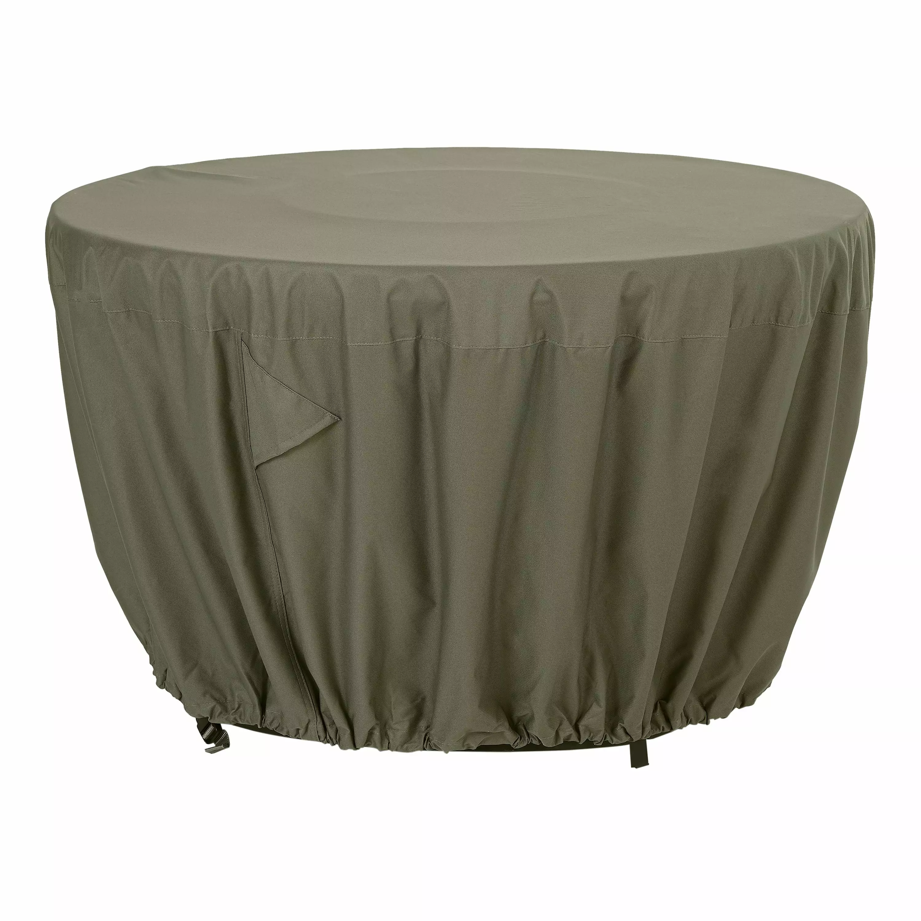 Better Homes & Gardens 50 x 50 x 24 Beige Round Patio Bench Cover L