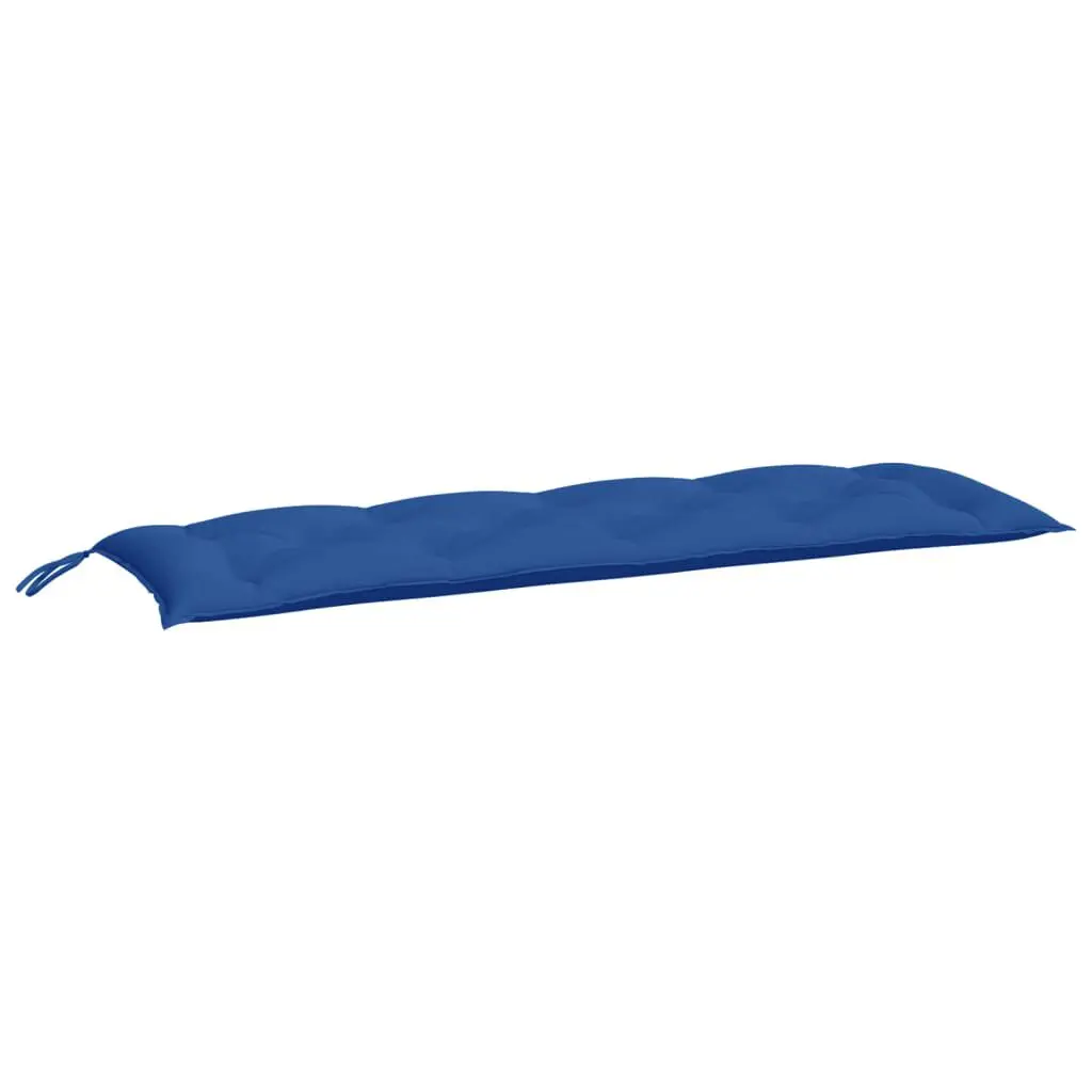 Garden Bench Cushion Blue 59.1"x19.7"x2.8" Oxford Fabric Water-Resistant Outdoor Pad