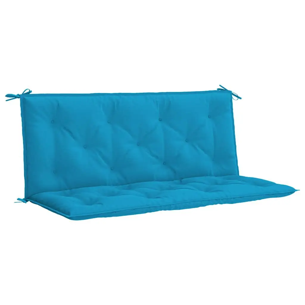Garden Bench Cushion Light Blue 47.2x39.4x2.8 Inches Oxford Fabric Outdoor