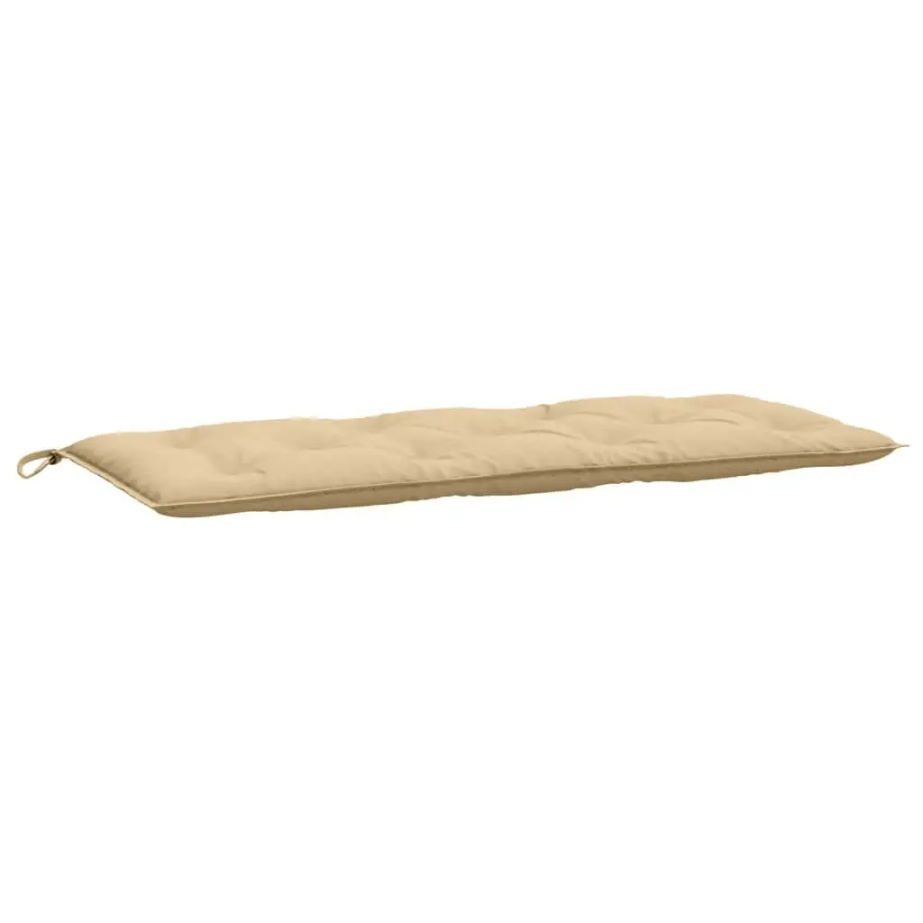 Garden Bench Cushion Melange Beige 47.2x19.7x2.8 Inches Outdoor Seat Pad