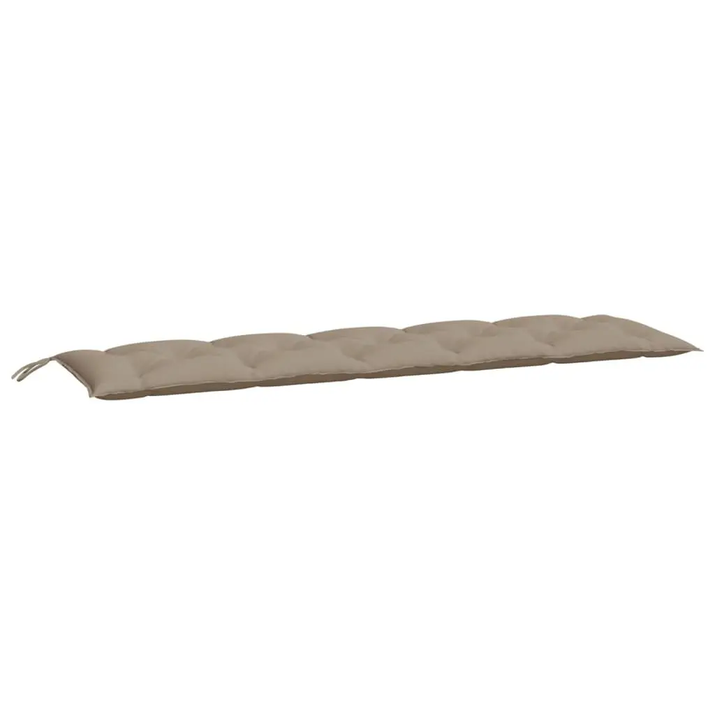 Garden Bench Cushion Taupe 70.9x19.7x2.8 Inch Oxford Fabric Outdoor Seat Cushion