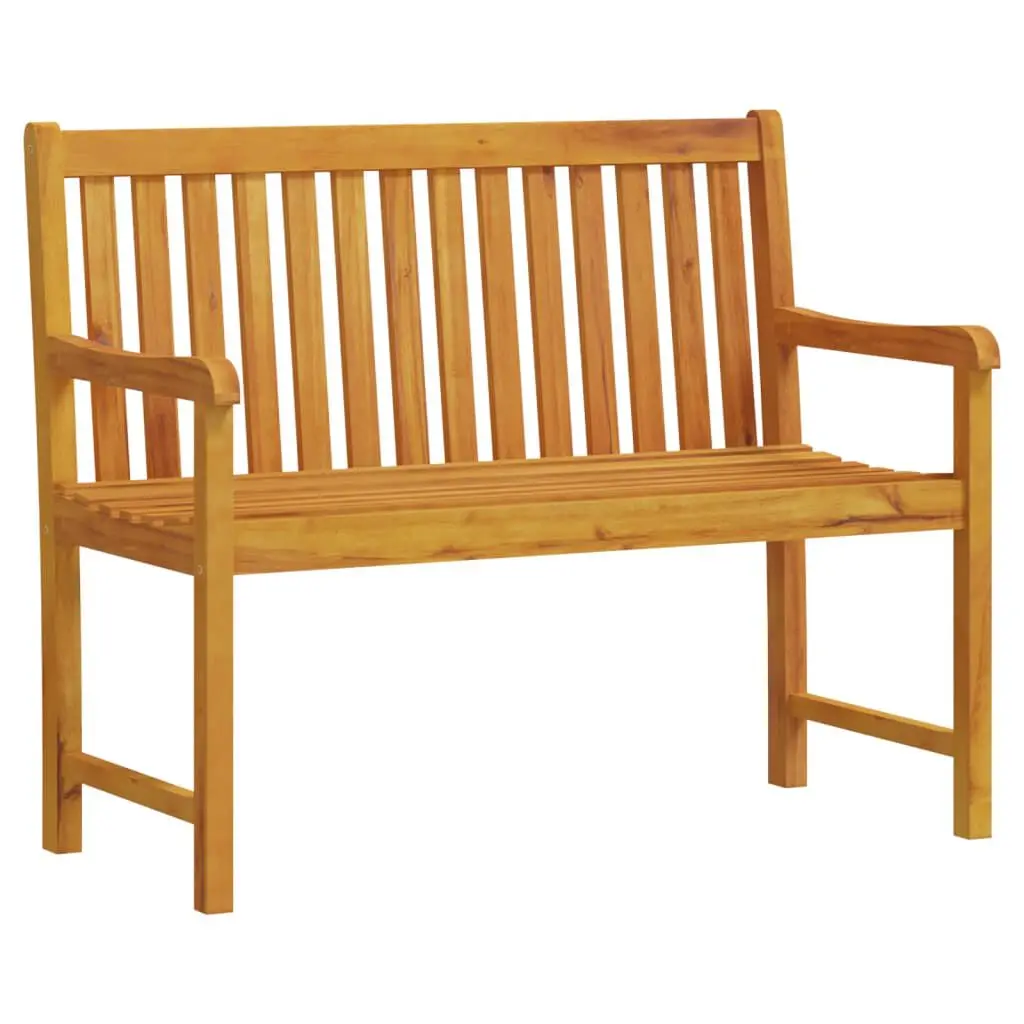 43.3 Solid Acacia Wood Patio Bench Outdoor Garden Seating