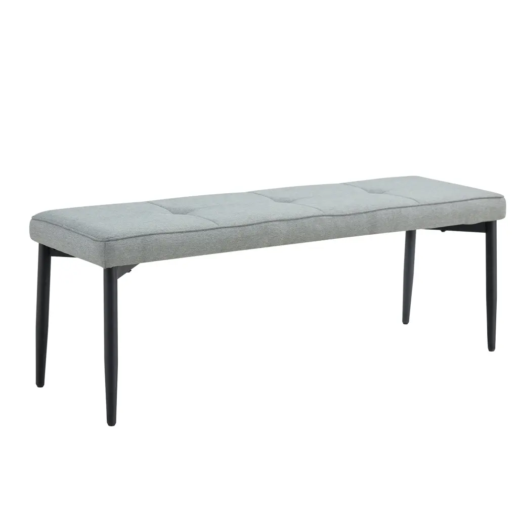 Tufted Extra Long Entryway Bench 51 Inch Upholstered Dining Bedroom Storage Bench a-q house