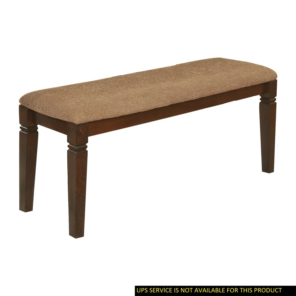 Transitional Style Dining Bench Timber Frame Espresso Finish kanepe