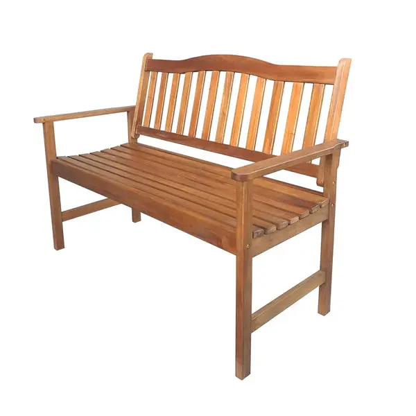 Seasonal Trends IP104-175 Bench Park Wood 4 Feet Outdoor Garden Bench
