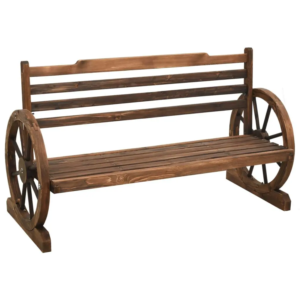 44 Solid Firwood Patio Bench Outdoor Garden and Deck