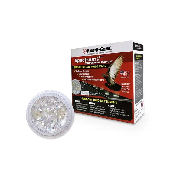 Bird-B-Gone SPECV-MINI SpectrumV Bird Repellant Gel Bird B Gone