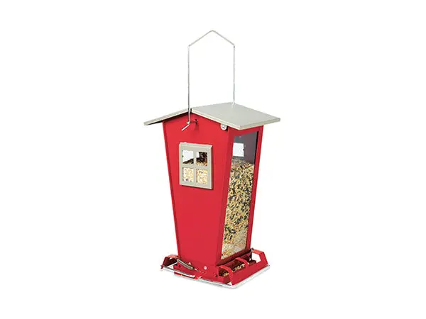 Audubon Snack Shack Squirrel Resistant Bird Feeder 7 Lbs Capacity