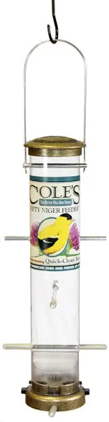 Cole's NN08 Nifty Niger Bird Feeder Wild Birds