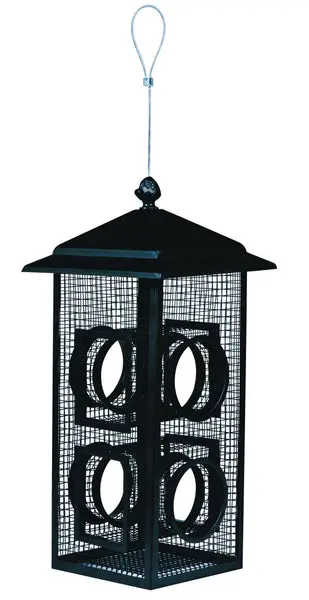 Perky Pet B00303-2 Fly Through Wild Bird Feeder 2 Lbs Black Outdoor Bird Watching Perky-Pet