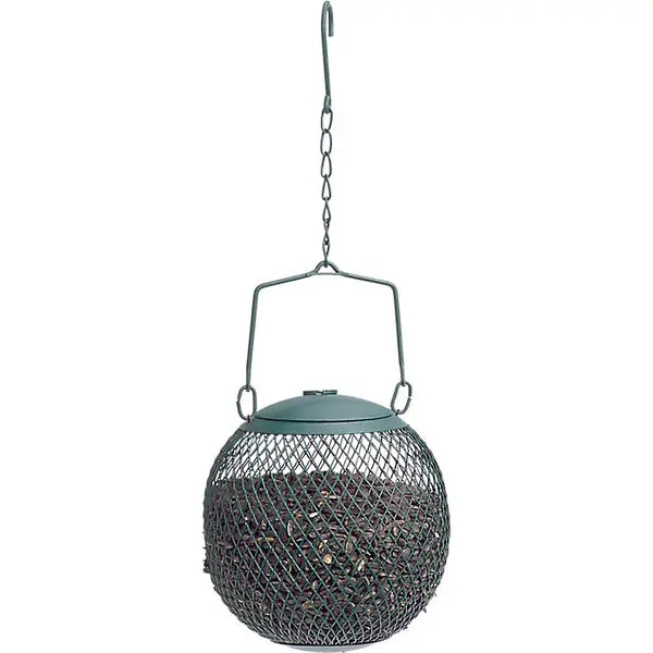 Perky-Pet GSB00344 No/No Seed Ball Wild Bird Feeder 6 Cups Capacity Green