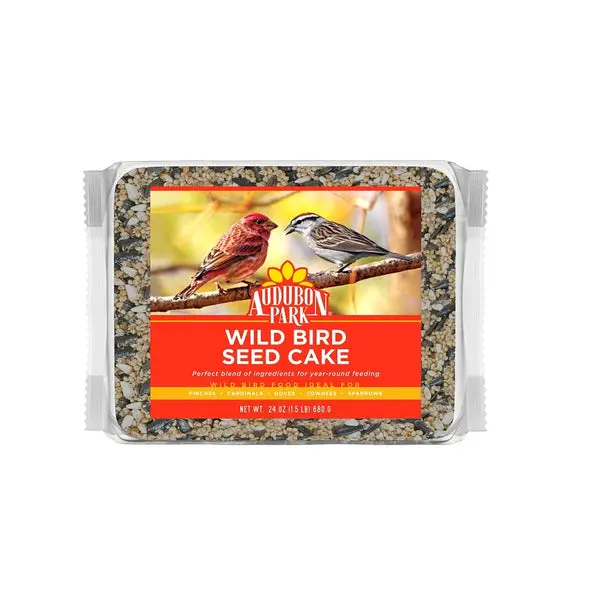 Audubon Park 14362 2 lb Wild Bird Seed Cake Backyard Bird Feeding