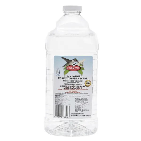 Perky-Pet 239CL Clear Hummingbird Nectar Ready-To-Use 64 Oz