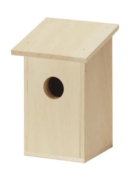 Heath B-2-2 Bluebird House Natural Redwood Birdhouse