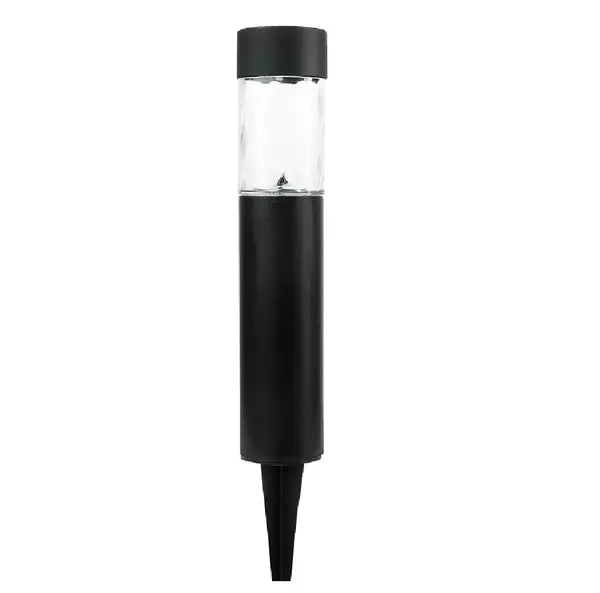 Boston Harbor 27092 Solar Swirl Lens Plastic Bollard Light