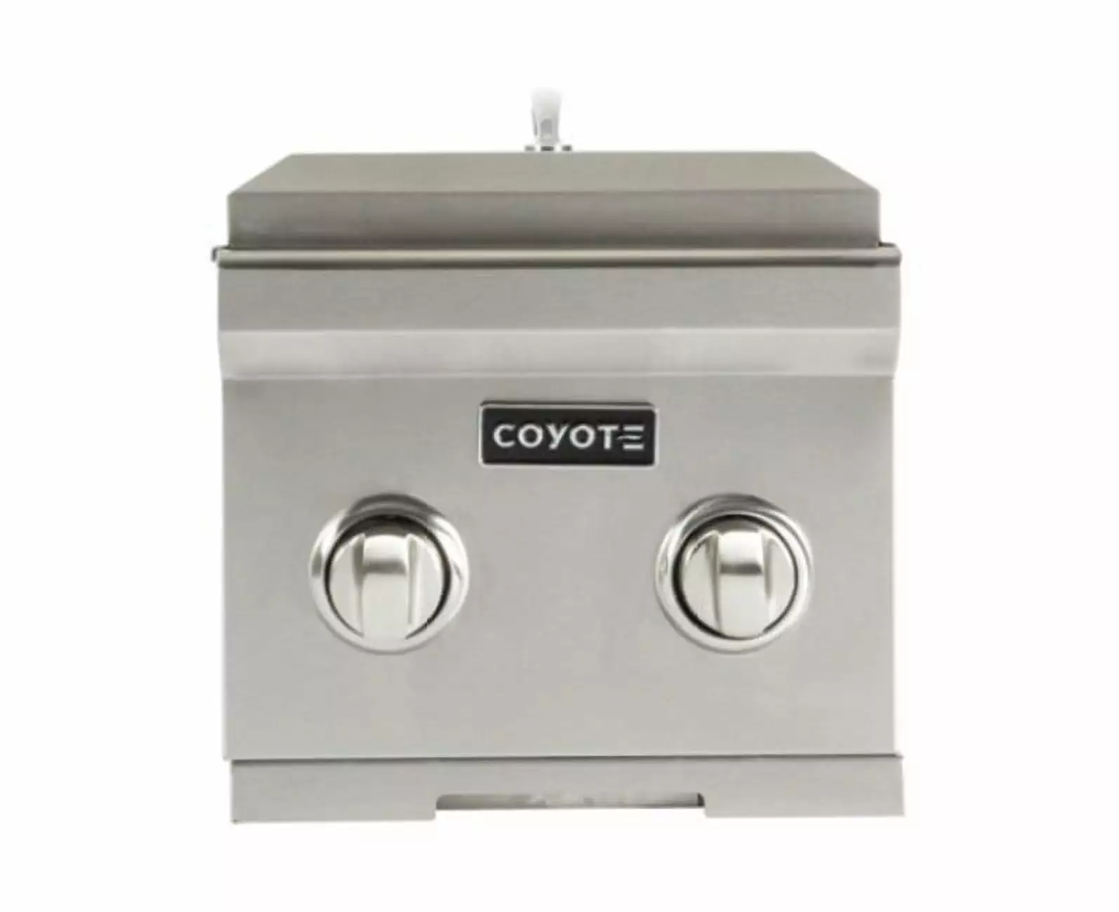 Coyote Built- Natural Gas Double Side Burner Outdoor Kitchens