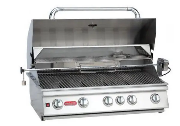 Bull 57569 Brahma 5-Burner Built- Natural Gas Grill Head Lights 90000 BTU