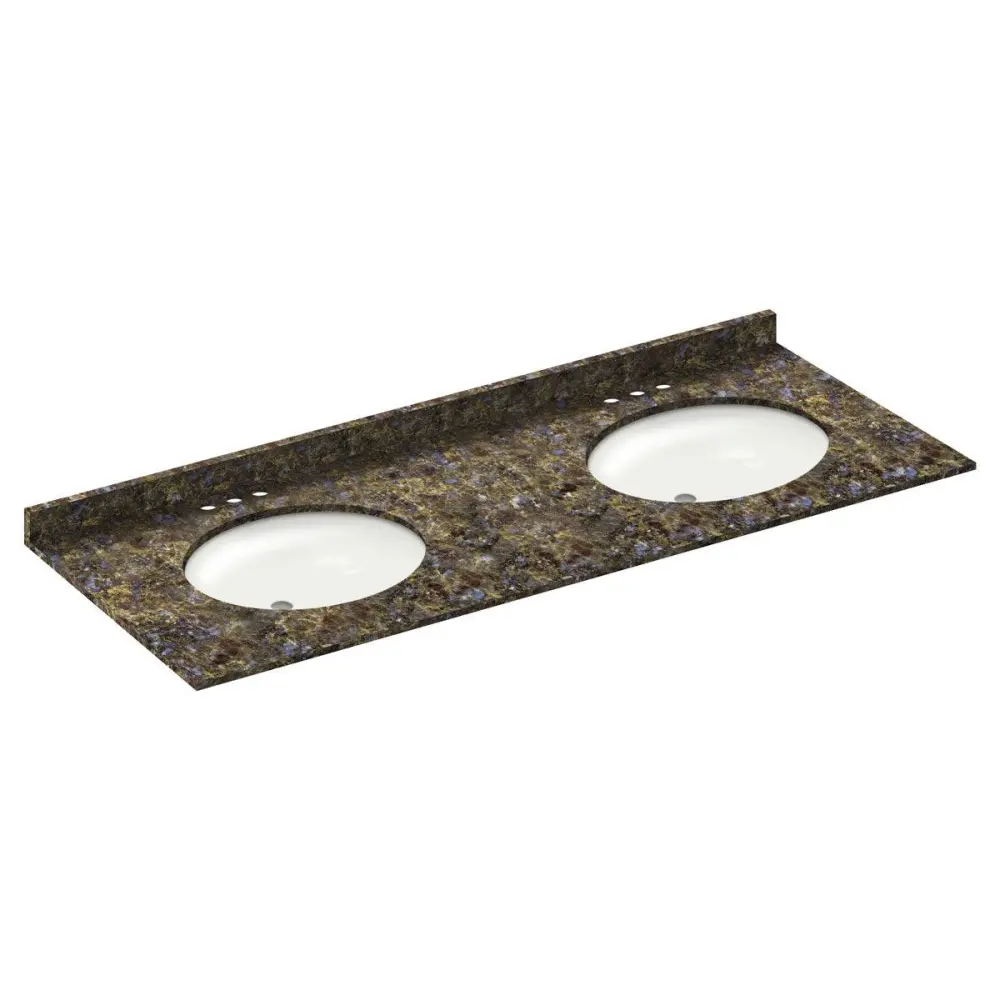 Butterfly Navy 61x22 Backsplash (4 Spread)