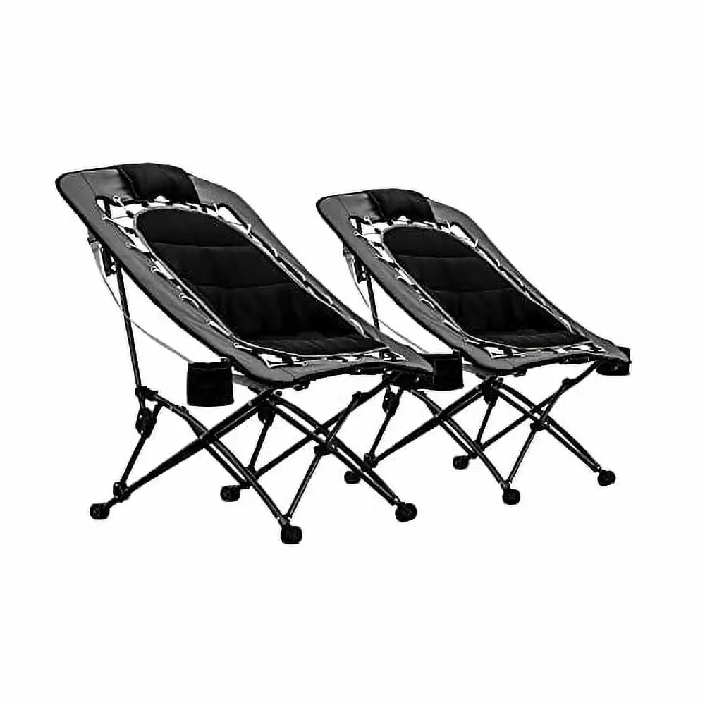 SHFT Bungee Chair Black 2 Pack Outdoor and Indoor Use SHFT Outdoors