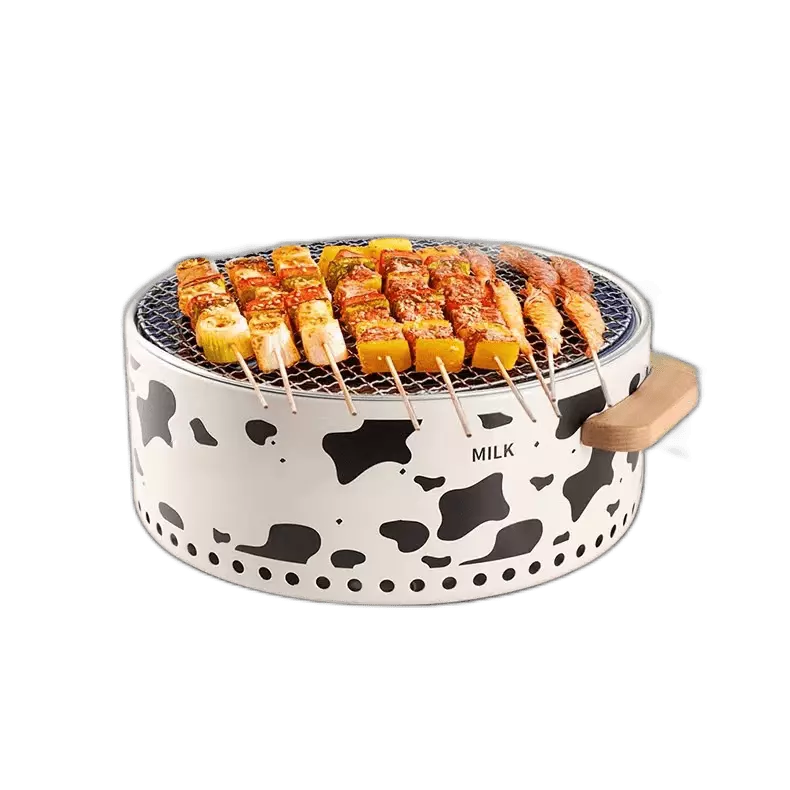 Boil Tea Roasted Stove Charcoal Furnace Outdoor Camping Furnace Charcoal Grilled Grilled Grill Houtilize Baking Pan Barbec...