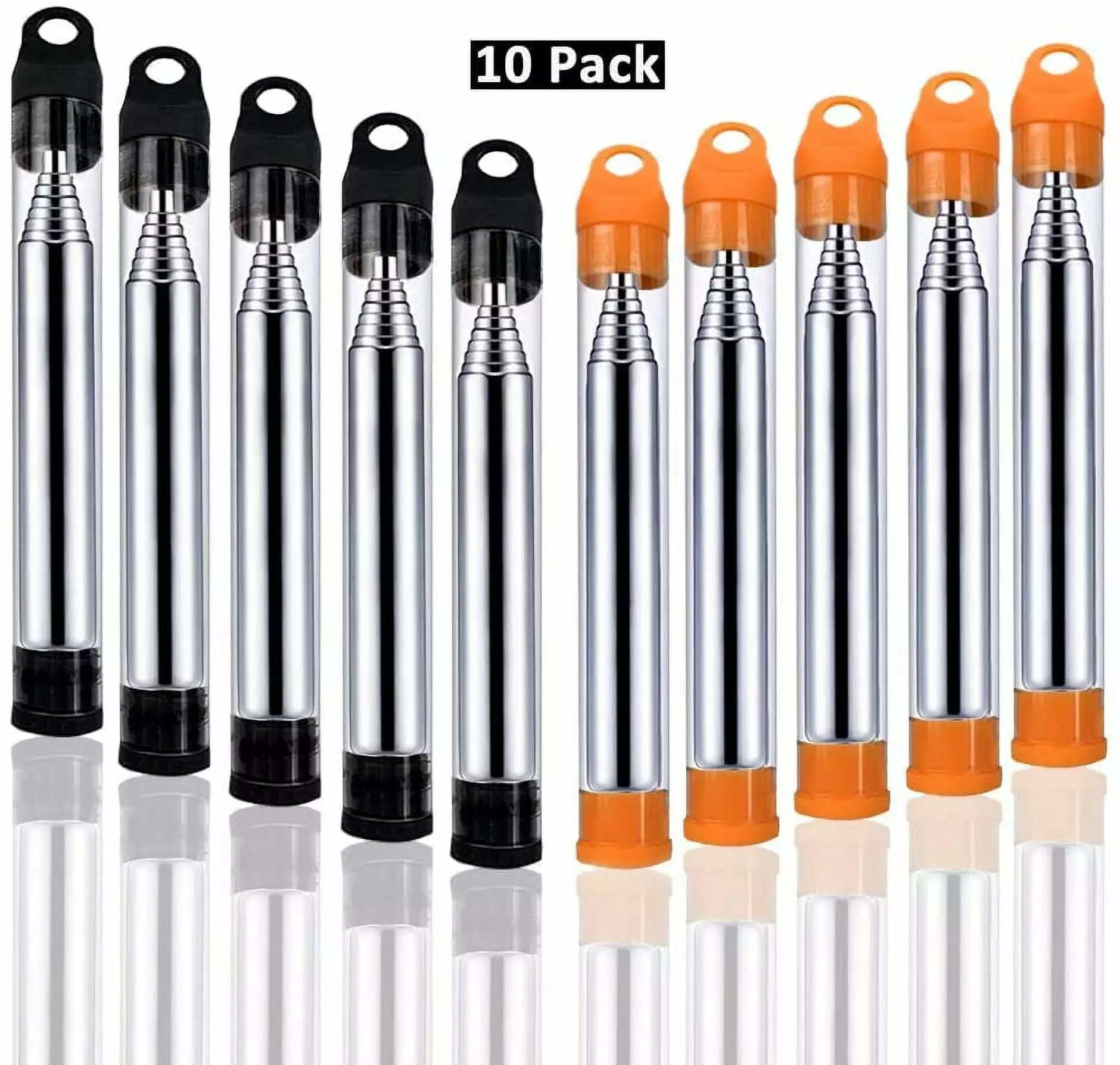 Pocket Size Fire Bellows Gear Collapsible Fire Blower Pipe Camping and Fireplace