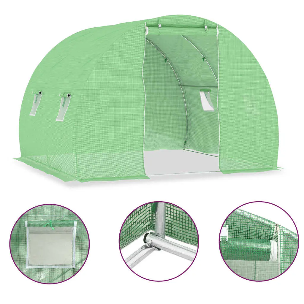 64.6 Square Feet Greenhoutilize 9.8x6.6x6.6 Ft Outdoor Garden Shade Canopy