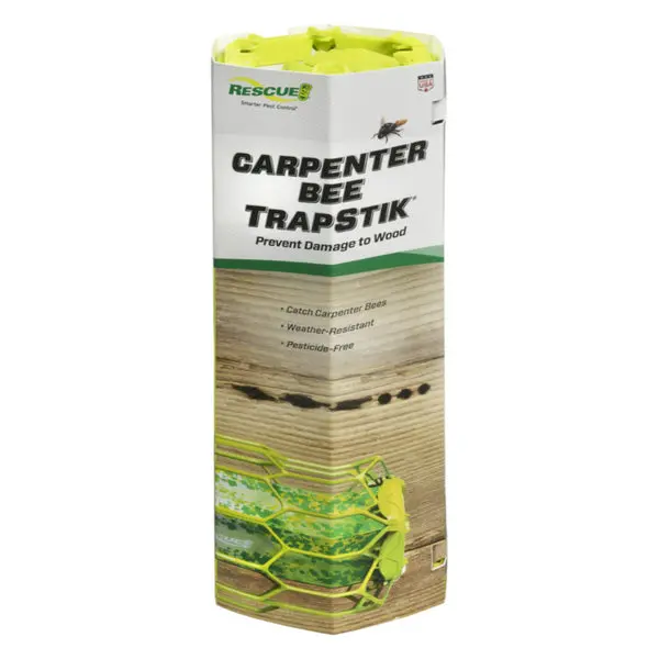 Rescue CBTS-BB6 TrapStik Carpenter Bees Non-Toxic Reusable Trap