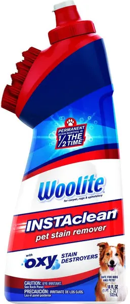 Woolite 1740 INSTAclean Pet Oxy Carpet Cleaner 18 Oz Stain Remover
