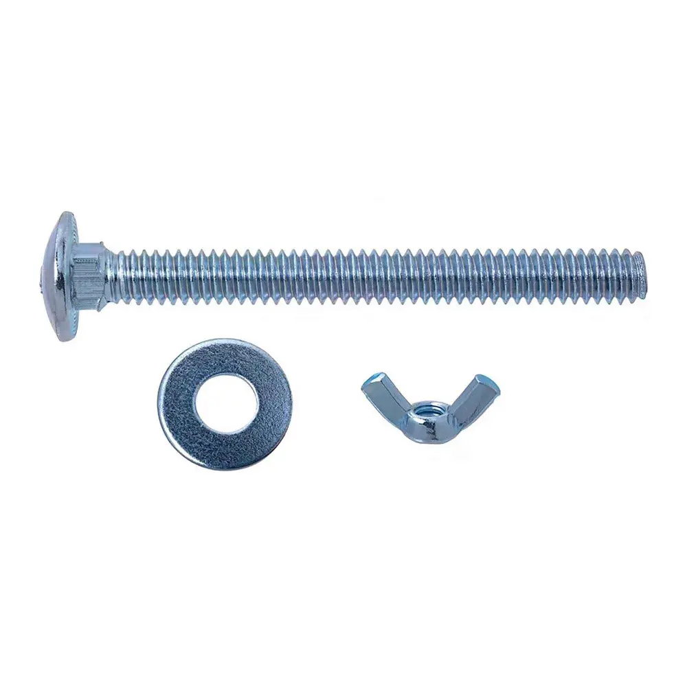 Bolts, Nuts and Washers Carports, 1/4" x 2" and 2-1/2" (50 Units) Rain Gutters