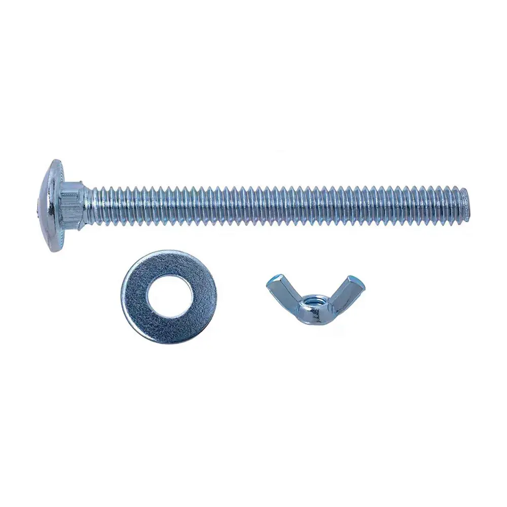 Bolts, Nuts and Washers Carports, 1/4" x 2-1/2" (10 Units) Side Panels