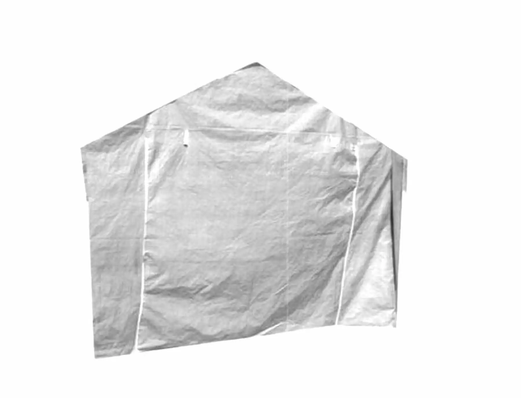 10X20 Canopy Tarp Carport Front Panel White Waterproof Shelter Cover Day Star Shades