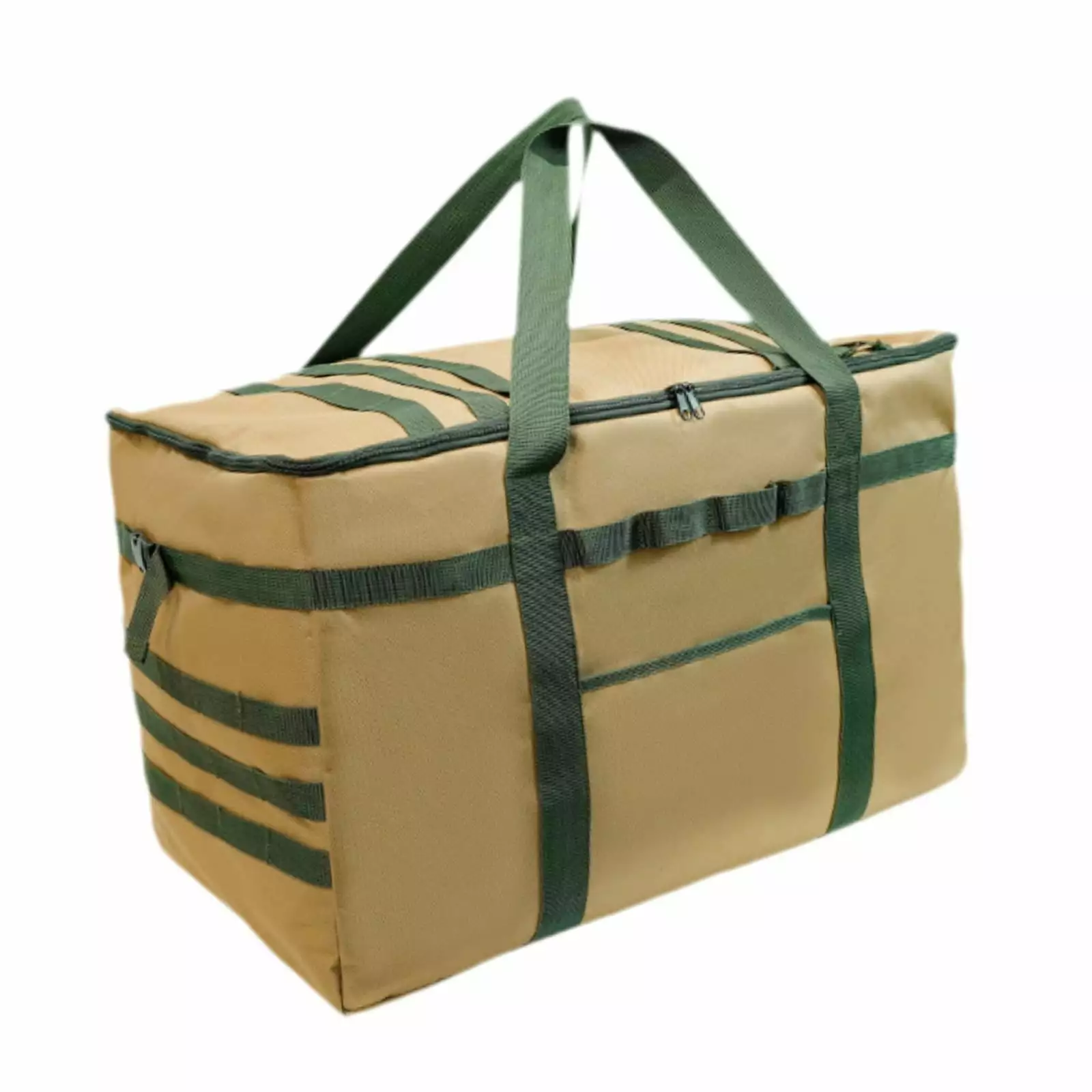 simhoa Camping Carry Bag Large Capacity Gas Canister Griddle Grill Carrying Bag 81L Khaki