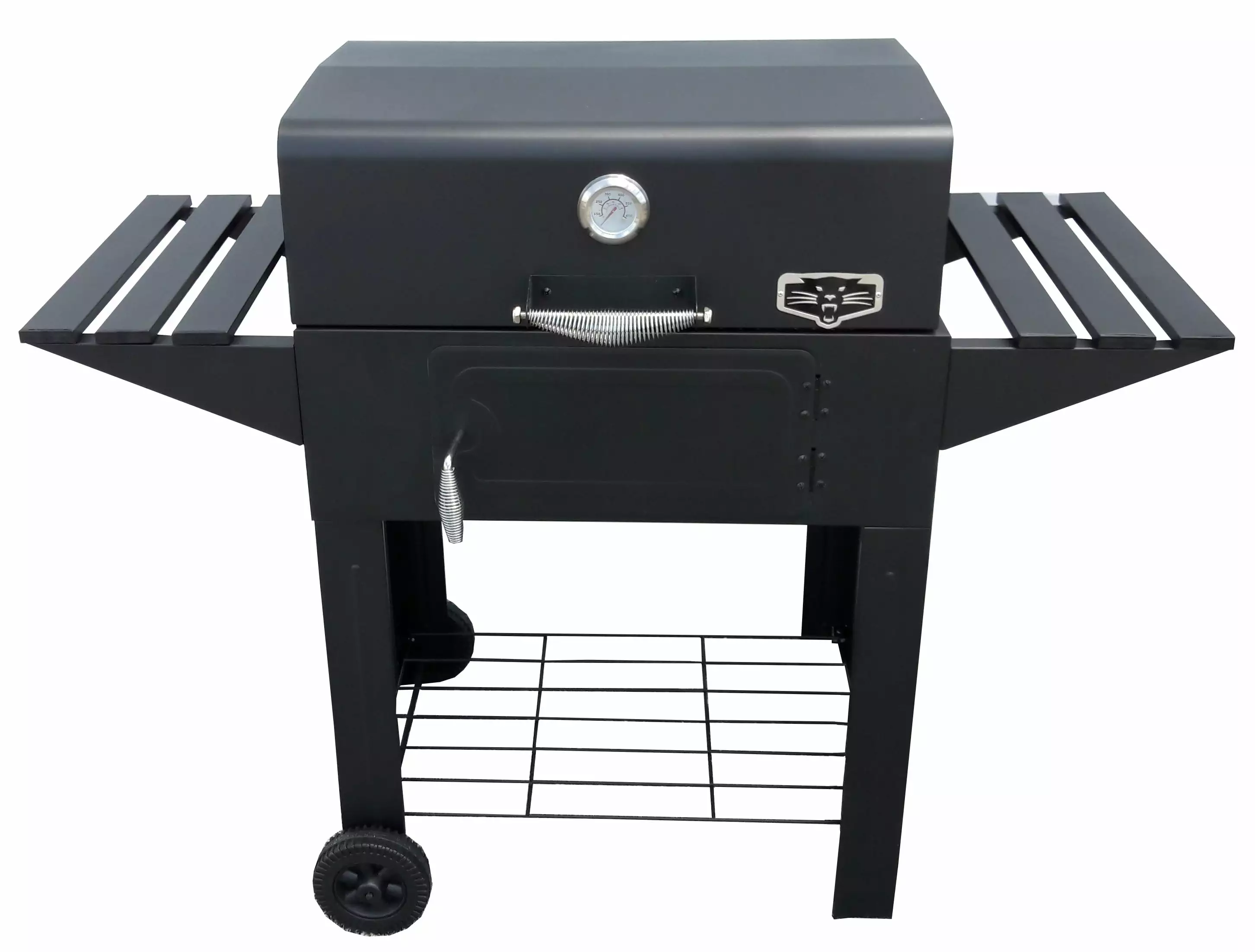 GrillFest Panther 26 Cart Charcoal Barbecue Grill Portable Outdoor Cooking 18