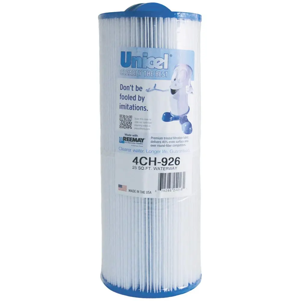 Unicel 4CH-926 Replacement Filter Cartridge 25 Square Foot Waterway,White