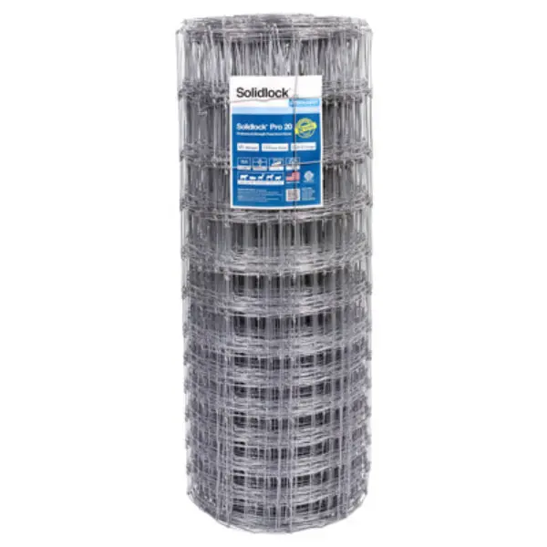 Bekaert 118226 Solidlock Pro 12.5g Professional Strength Fixed Knot Cattle Fence 330 Feet