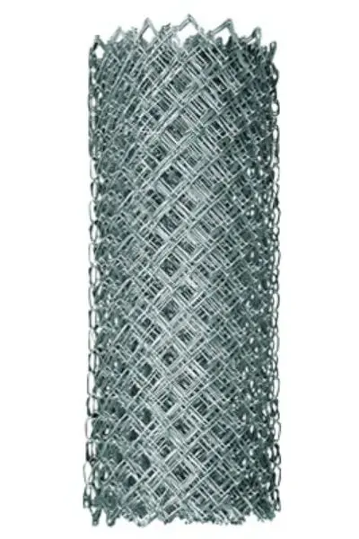 YardGard 308756A Galvanized Chain Link Fabric 12.5-Gauge 2-3/8" Mesh 72"x50'