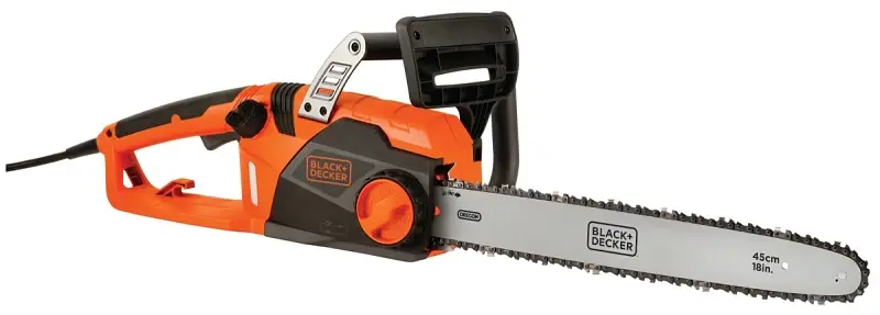 Black+Decker CS1518 Chainsaw, 15 , 120 V, 18 L Bar/Chain