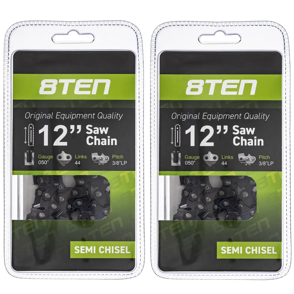 Chainsaw Chain 12 Inch .050 3/8 44DL 810-CCC2239H Stihl Echo Homelite 91VXL44CQ 501847044 | TWO-UNIT