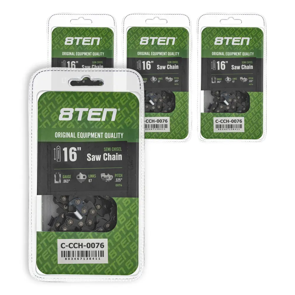 Chainsaw Chain 16 Inch .063 .325 67DL Husqvarna Stihl Oregon 22LPX067G 22BPX067G 22LGX067G | SET FOUR