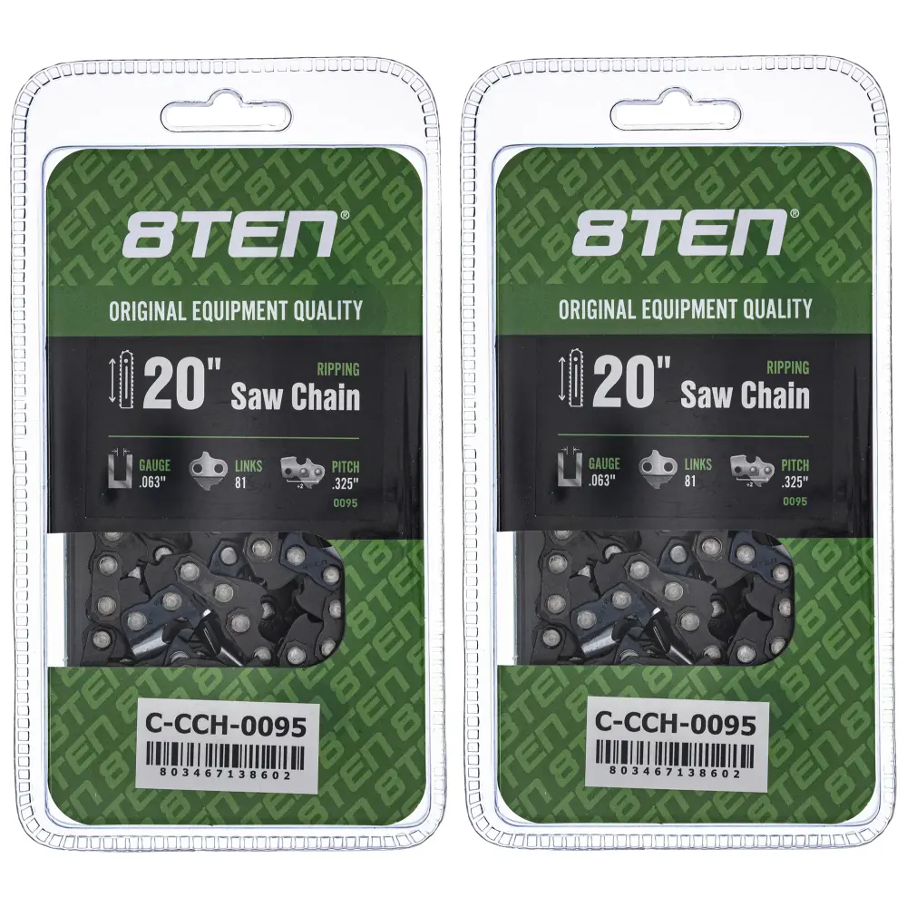 Chainsaw Chain 20 Inch .063 .325 81DL Stihl Oregon 22BPX081G 22LPX081G 26RM381 26RSC81 22LGX081G | DUO-PACK