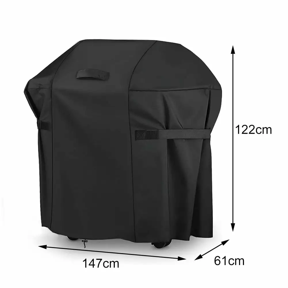 BCLONG BBQ Grill Cover Small Char Broil 147x61x122cm Waterproof Outdoor Grill Cover
