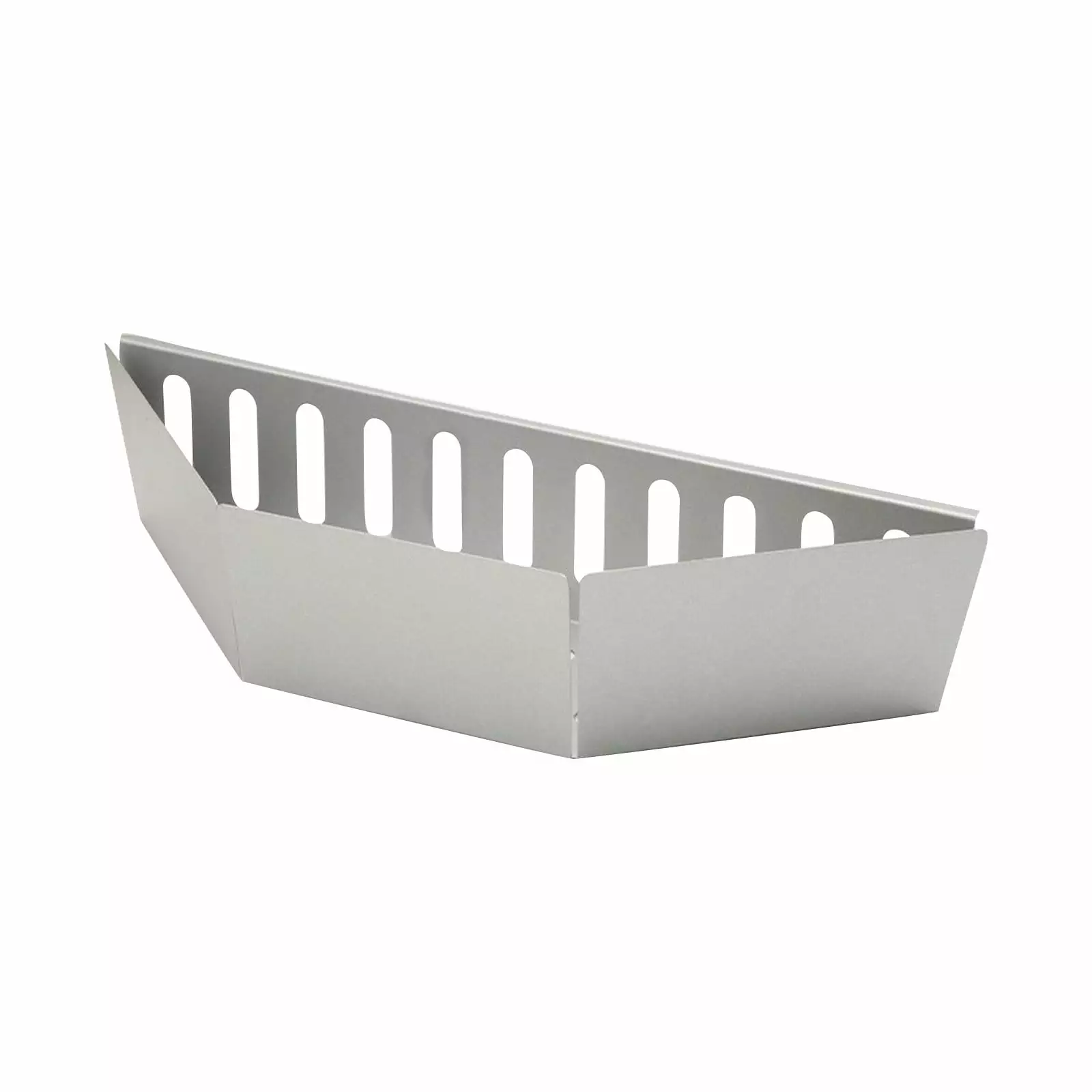 Set 2 Charcoal Grill Baskets 15 Inch Accessories Outdoor Barbecue Galvanized BBQ Tools