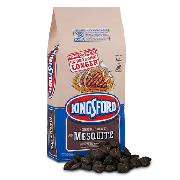 Kingsford Mesquite Flavor Charcoal Briquettes 14.6 Lb Smoky BBQ Grill Fuel
