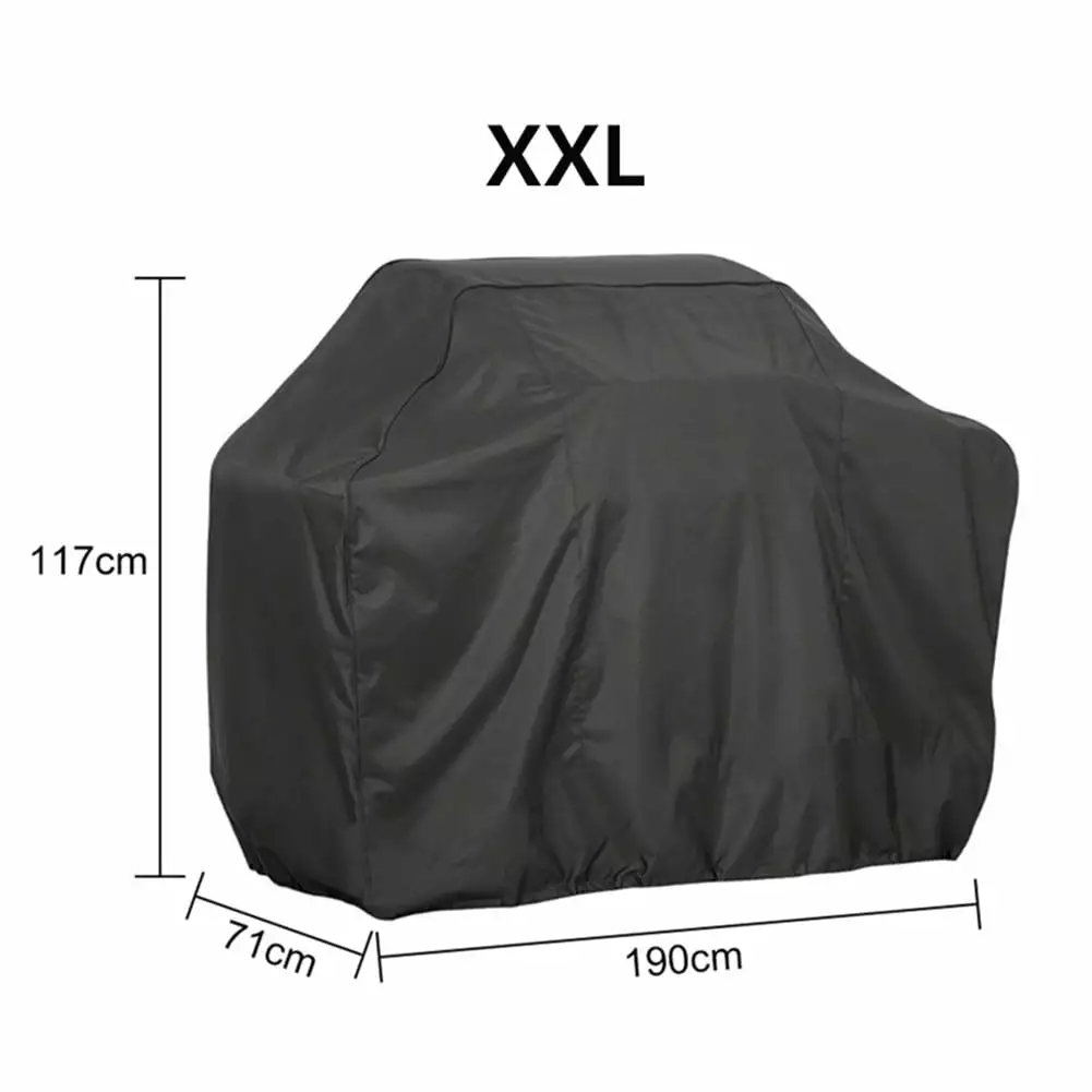 Waterproof BBQ Cover Dustproof Outdoor Charcoal Grill Cover Rainproof